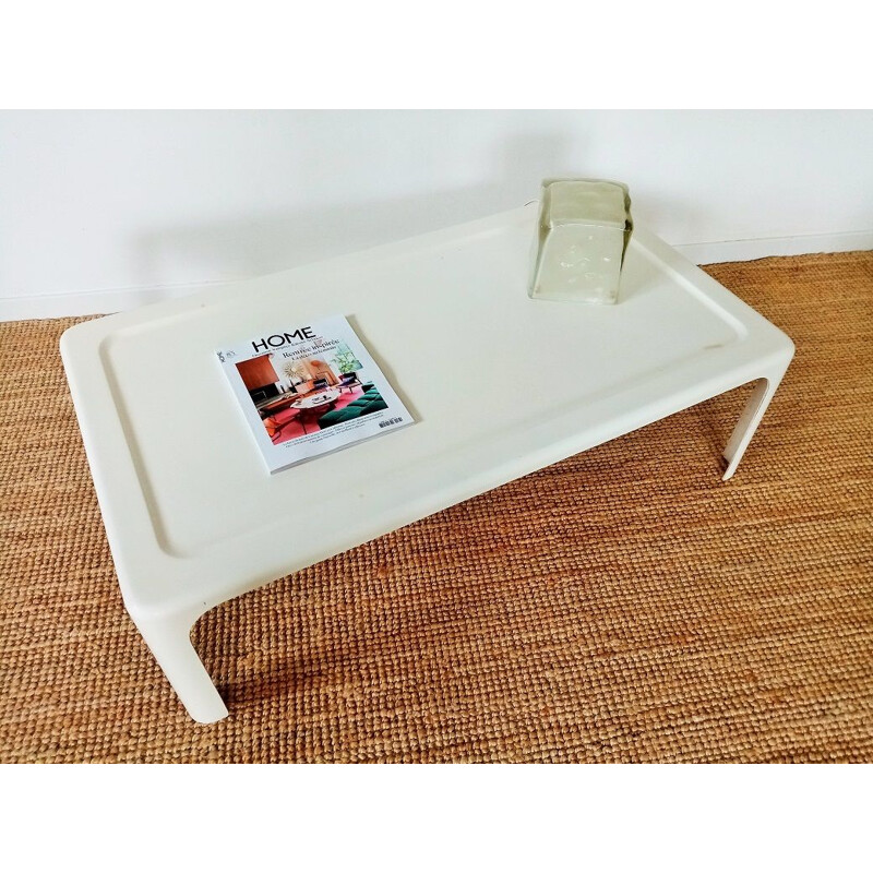 Vintage fiberglass resin coffee table