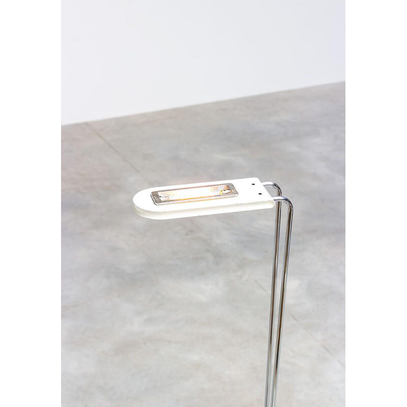 Lámpara de pie vintage de mármol Gesto Terra de Bruno Gecchelin para Skipper y Pollux, 1970