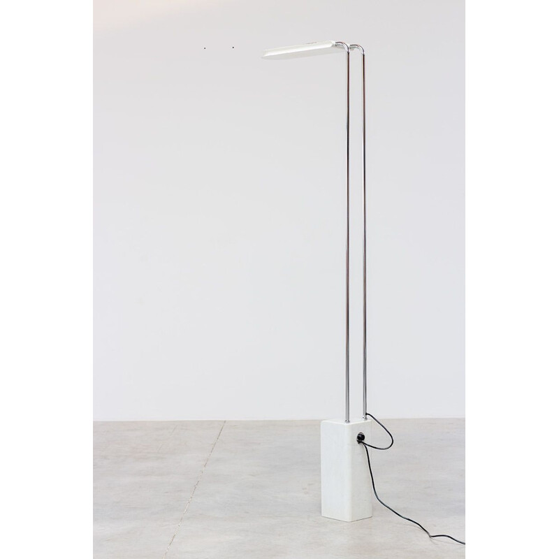 Vintage Gesto Terra Marble Floor Lamp by Bruno Gecchelin for Skipper and Pollux, 1970s