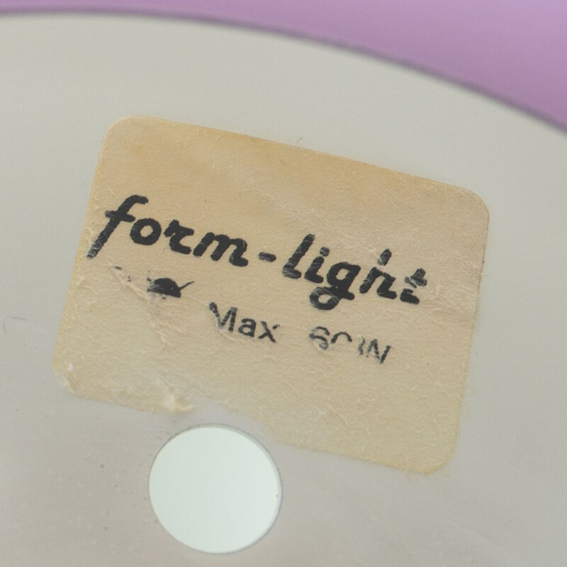 Vintage pendant lamp Form-Light, Denmark, 1980