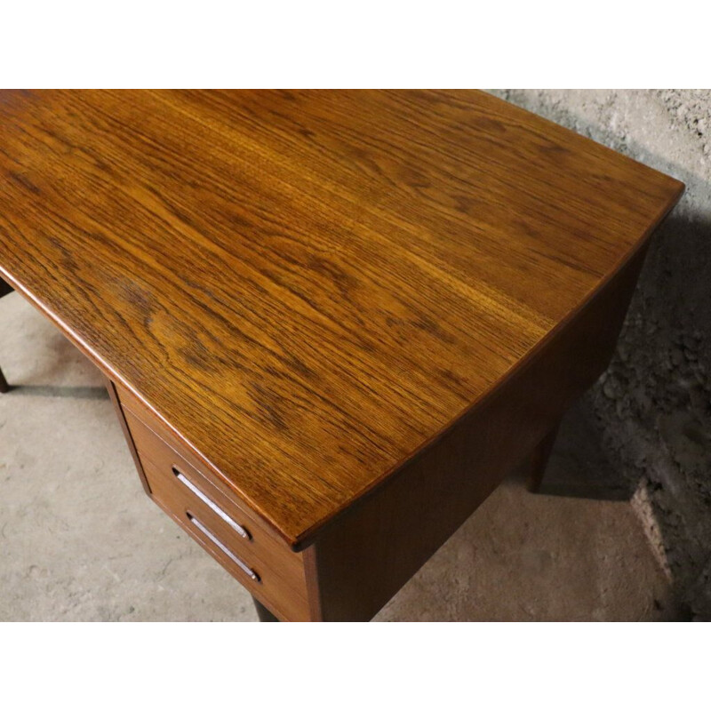 Scandinavian vintage teak desk 1960