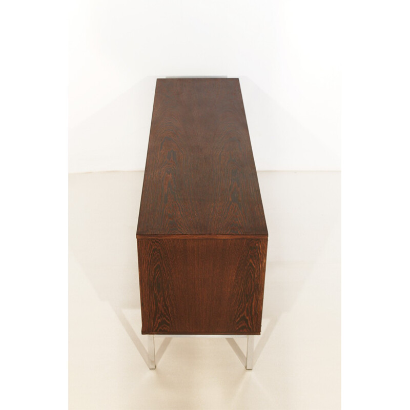 Minimalist 't Spectrum sideboard in wenge wood, Martin VISSER - 1960s