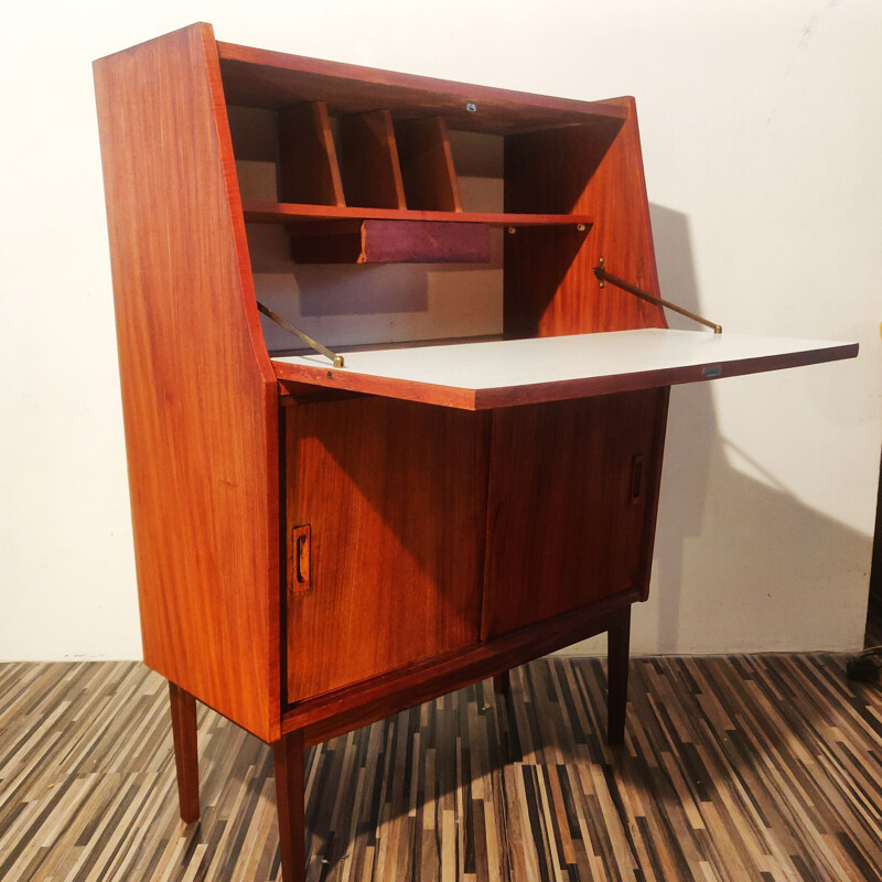 Vintage Danish teak secretary, 1960