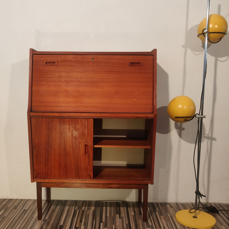 Vintage Danish teak secretary, 1960