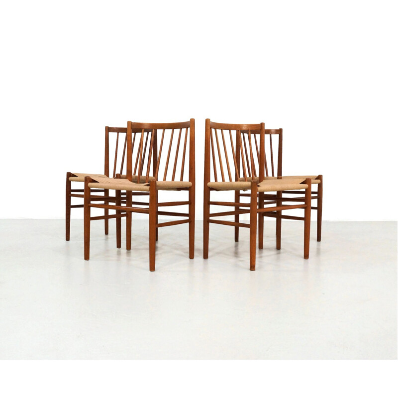 Vintage Jørgen Bækmark J80 Dining Chairs for FDB Møbler