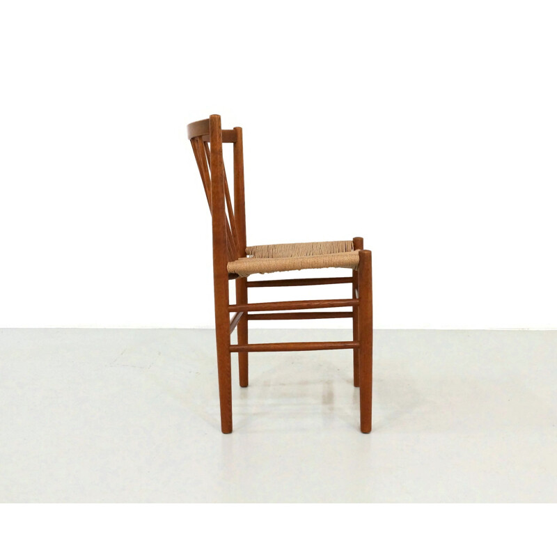 Chaises de salle à manger Vintage Jørgen Bækmark J80 pour FDB Møbler