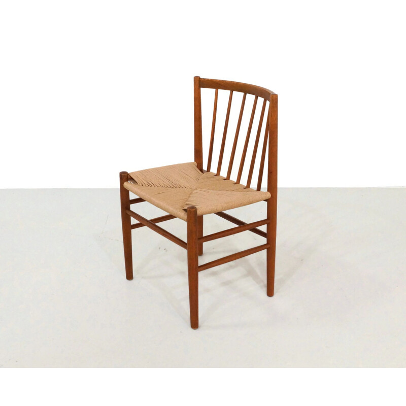 Vintage Jørgen Bækmark J80 Dining Chairs for FDB Møbler