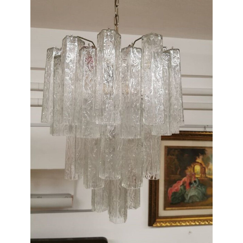 Vintage chandelier couple Toni Zuccheri - Venini