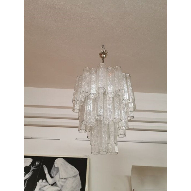 Vintage chandelier couple Toni Zuccheri - Venini