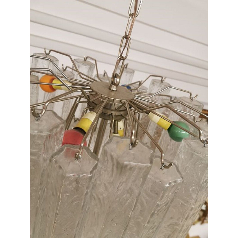 Vintage chandelier couple Toni Zuccheri - Venini