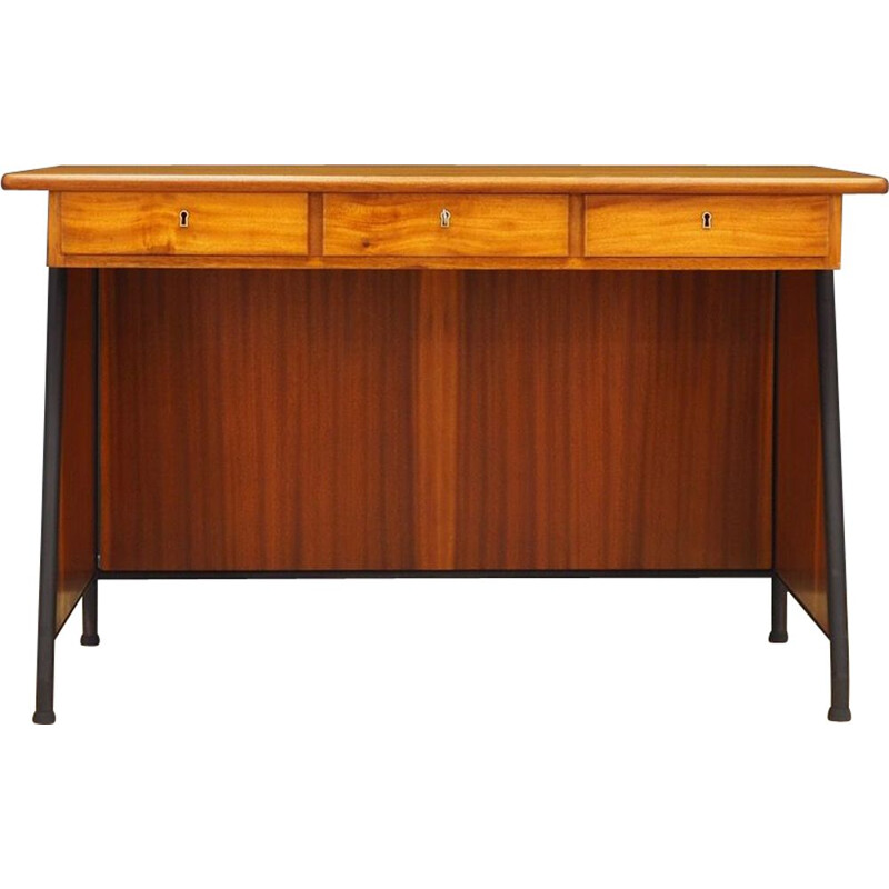 Vintage Danish writing desk in mahogany 1970