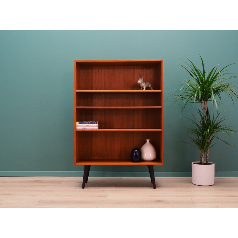 Vintage Danish teak bookcase 1970