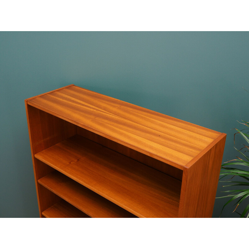 Vintage Danish teak bookcase 1970