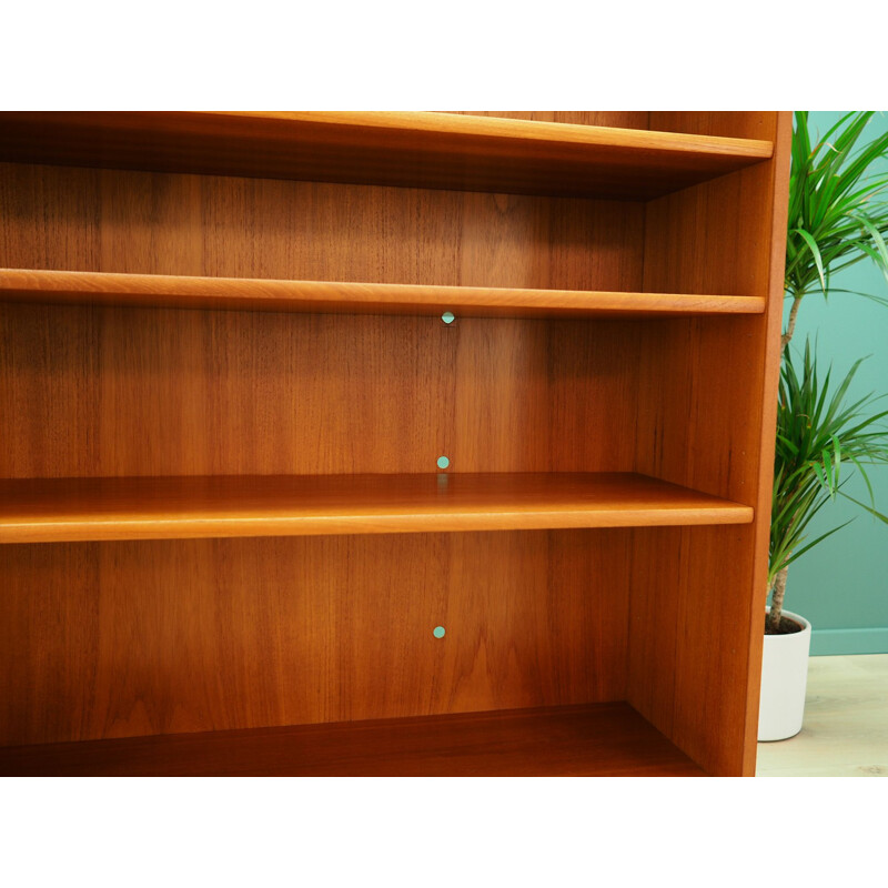 Vintage Danish teak bookcase 1970