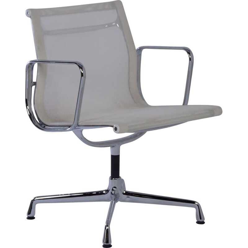 Vintage EA 107 Office chair by Charles & Ray Eames for Vitra, 2000s