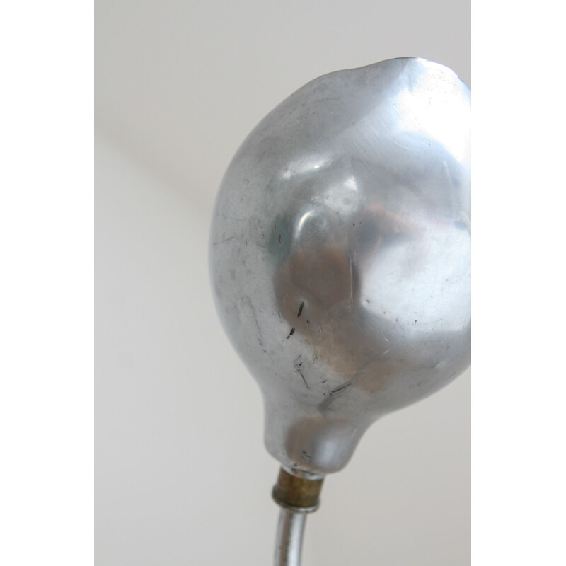 Small vintage industrial table lamp