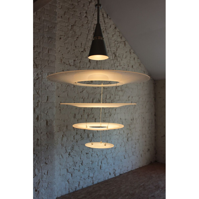 Vintage hanging lamp by Shoichi Uchiyama for Louis Poulsen