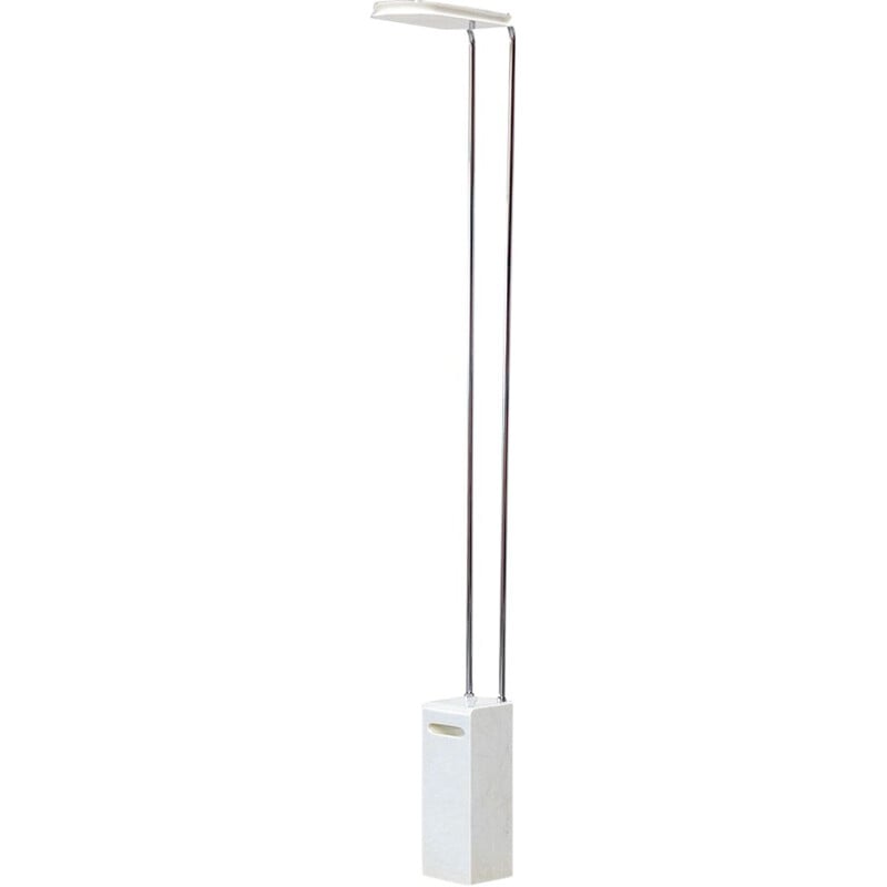 Vintage Gesto Terra Marble Floor Lamp by Bruno Gecchelin for Skipper and Pollux, 1970s