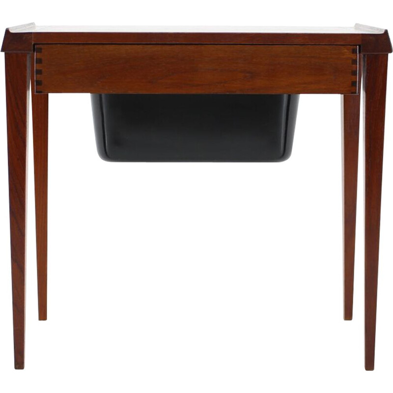 Danish sewing table in vintage teak 1960