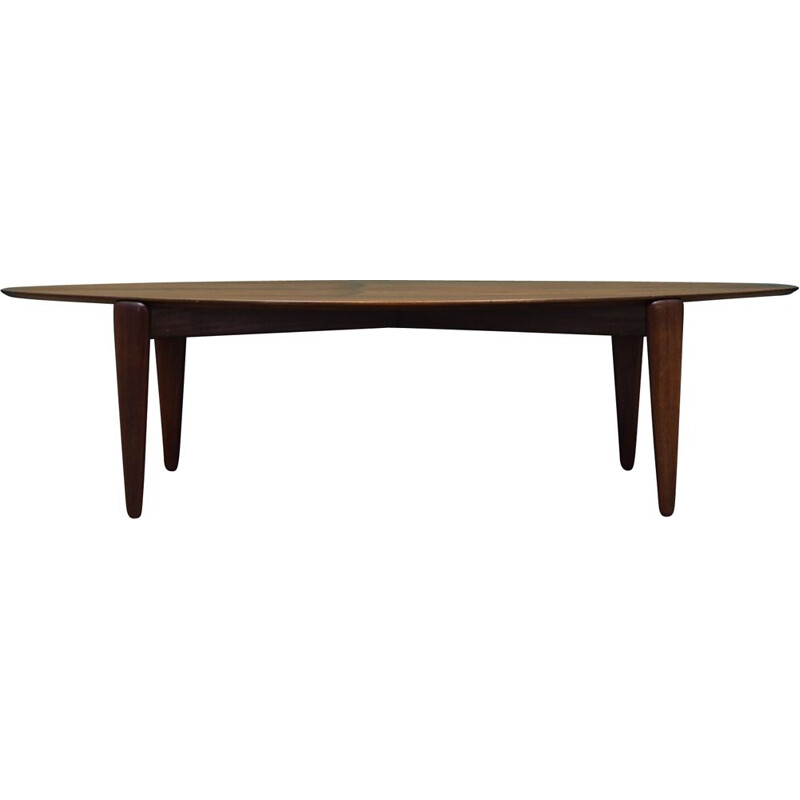 Vintage Scandinavian coffee table rosewood 1970