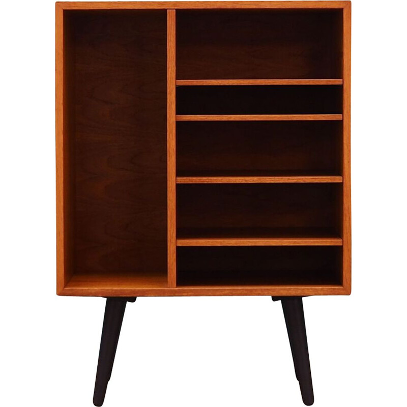 Vintage teak bookcase danish design 1970