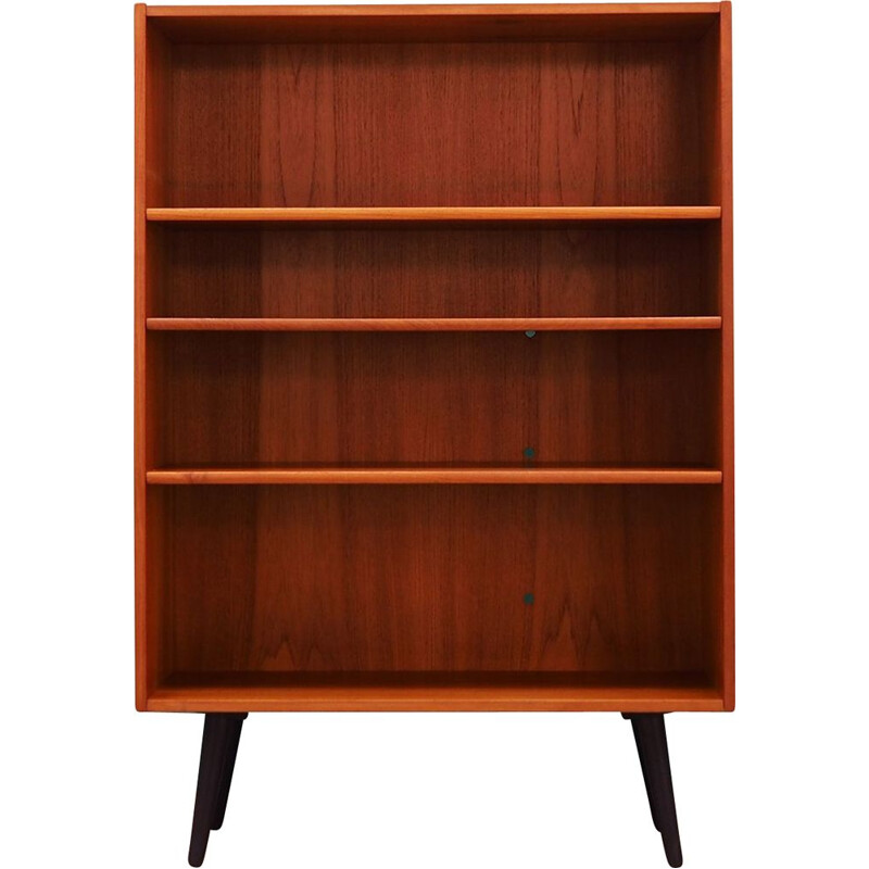 Vintage Danish teak bookcase 1970