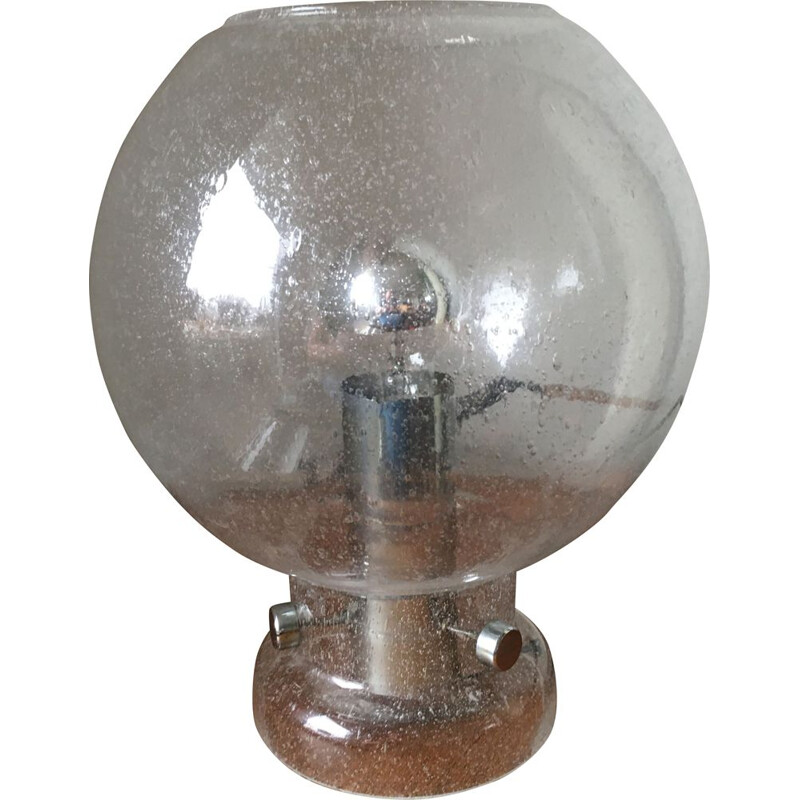 Lámpara de mesa vintage "Mushroom" de la era espacial, 1970