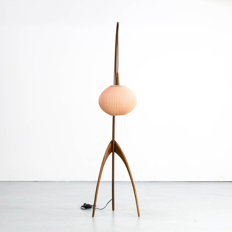 Vintage "Praying Mantis" floorlamp by Jean Rispal for Rispal France