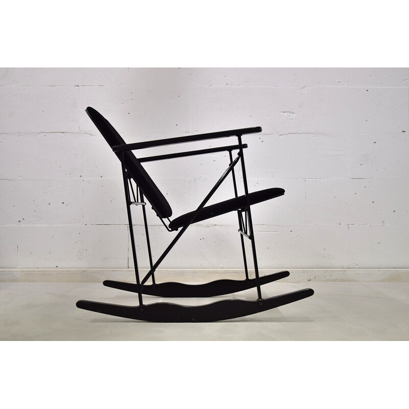 Vintage Rocking Chair by Yrjö Kukkapuro for Avarte Modern