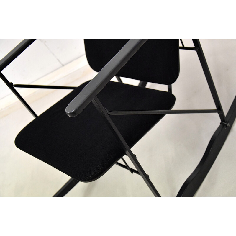Rocking Chair Vintage de Yrjö Kukkapuro pour Avarte  Modern