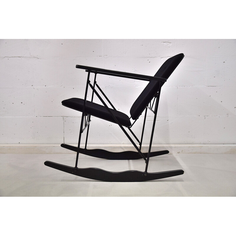 Vintage Rocking Chair by Yrjö Kukkapuro for Avarte Modern