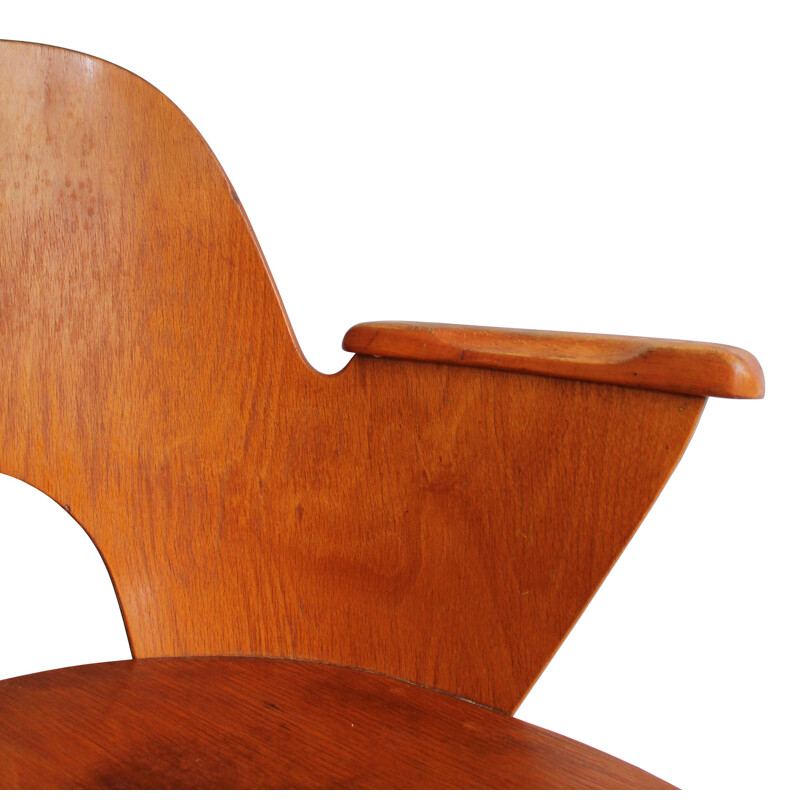 Chaise Vintage n.1515 par Oswald Haerdtl pour la société TON 1955