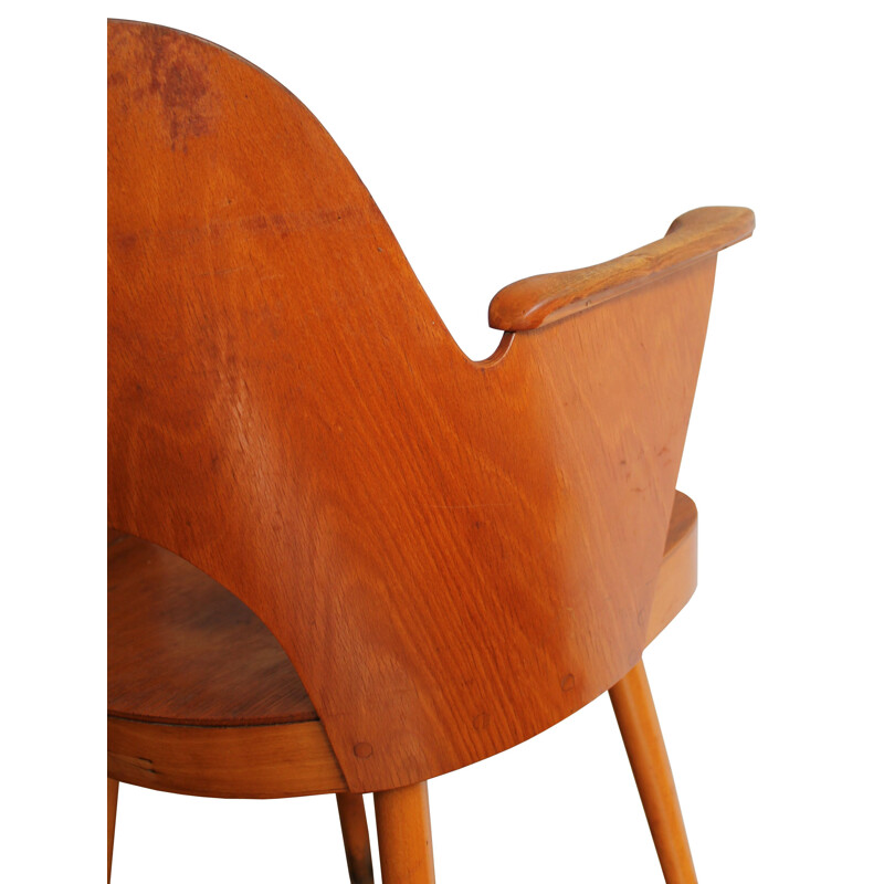 Vintage Dining chair n.1515 by Oswald Haerdtl for TON Company 1955