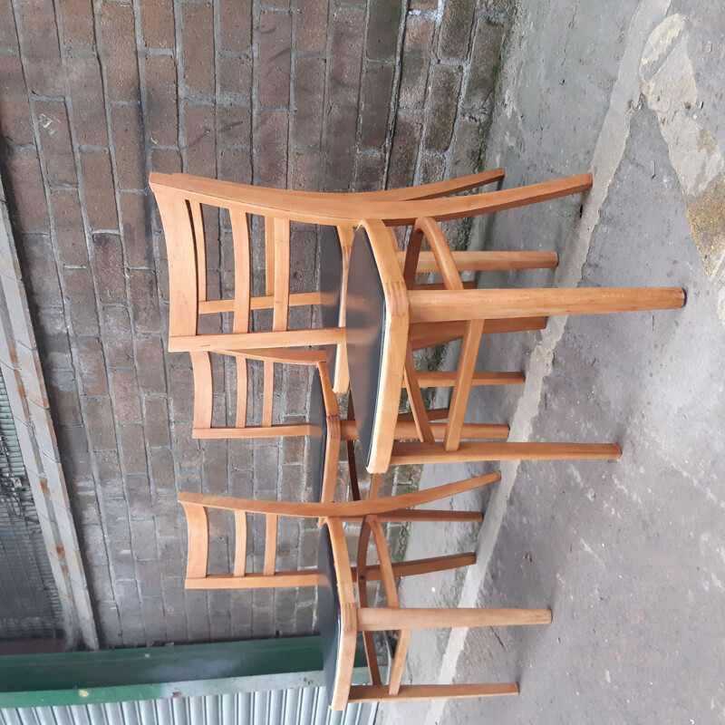 Set  of Four vintage Ben Of Stowe Dining Chairs