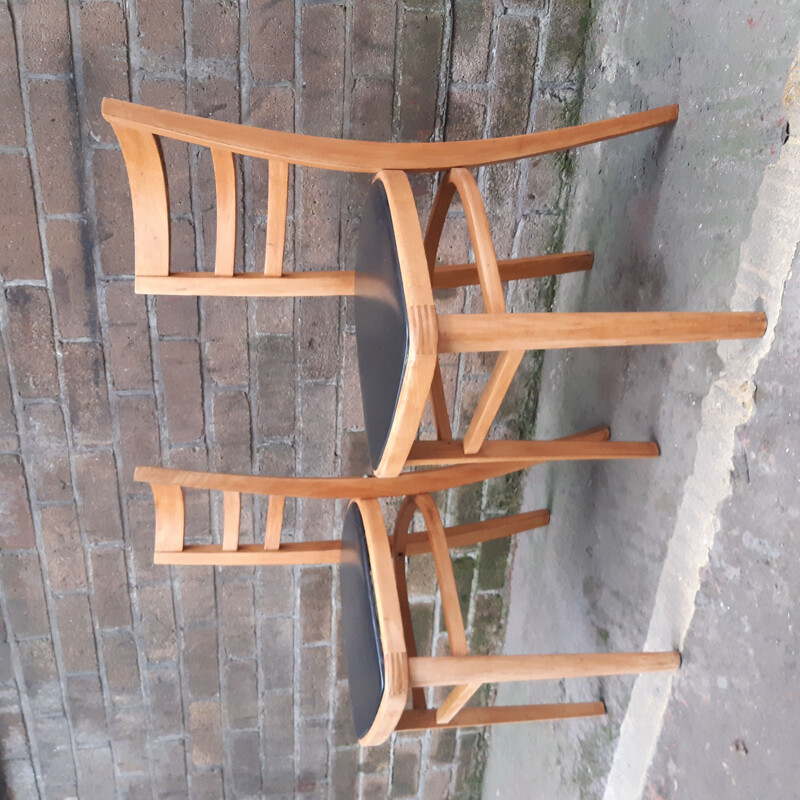 Set  of Four vintage Ben Of Stowe Dining Chairs