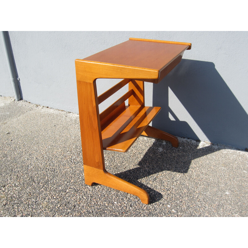 Table de chevet scandinave vintage Futura par David Rosén pour Nordiska Kompaniet