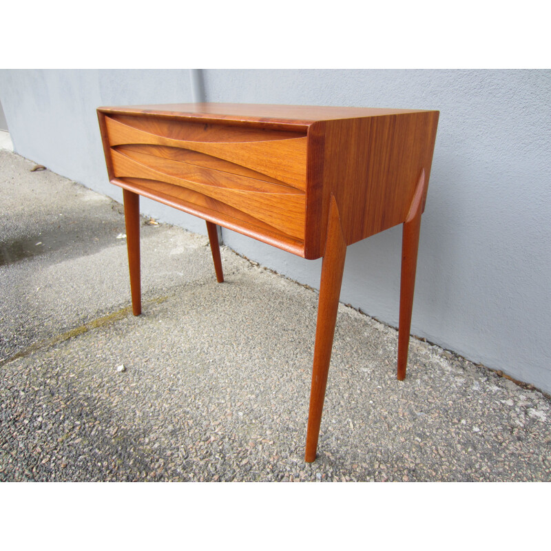 Scandinavian teak GT 6835 chest of drawers by Rimbert Sandholdt for Glas & Trä Hovmantorp