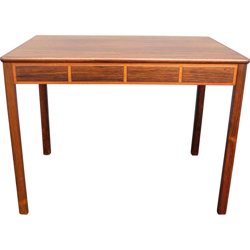 Vintage Scandinavian rosewood side table by Yngvar Sandström for AB Seffle Möbelfabrik