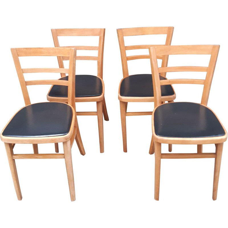 Set  of Four vintage Ben Of Stowe Dining Chairs