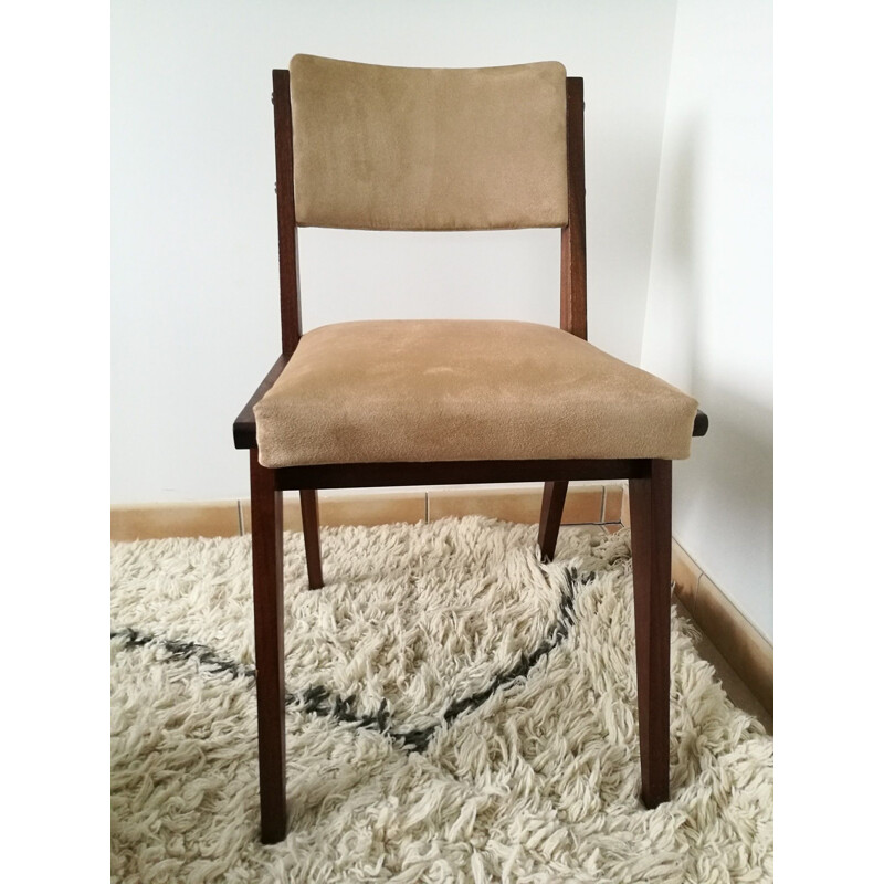 Mahogany chair, Maurice PRE - 1950s