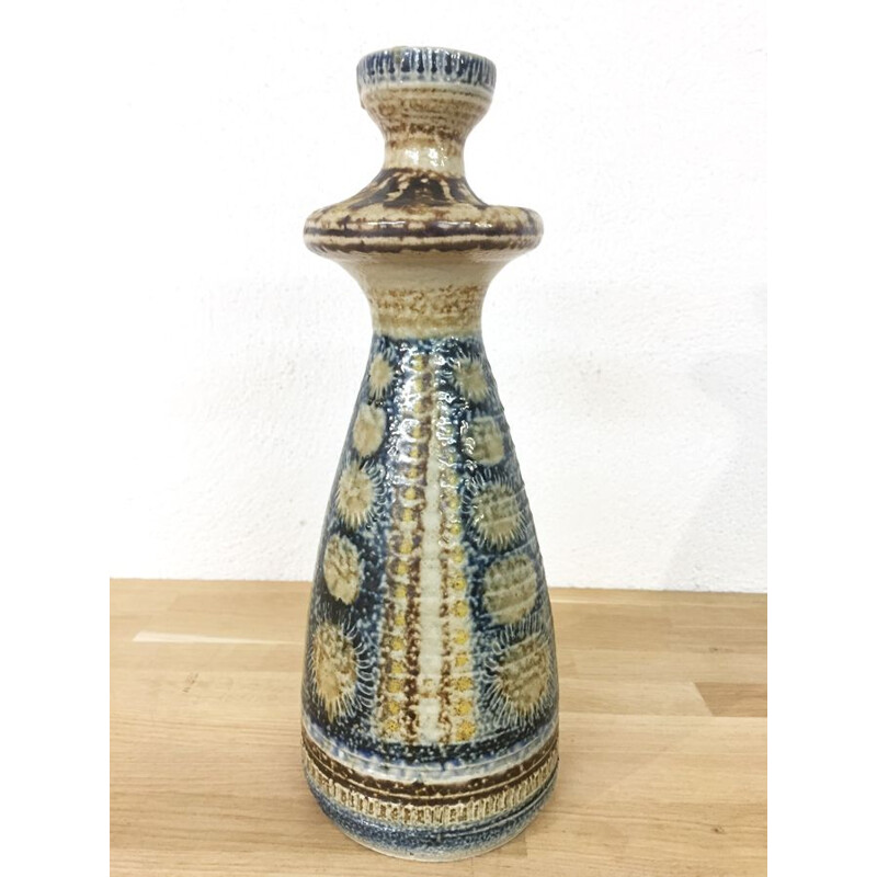 Vintage ceramic vase by Keraluc Courjault 1970