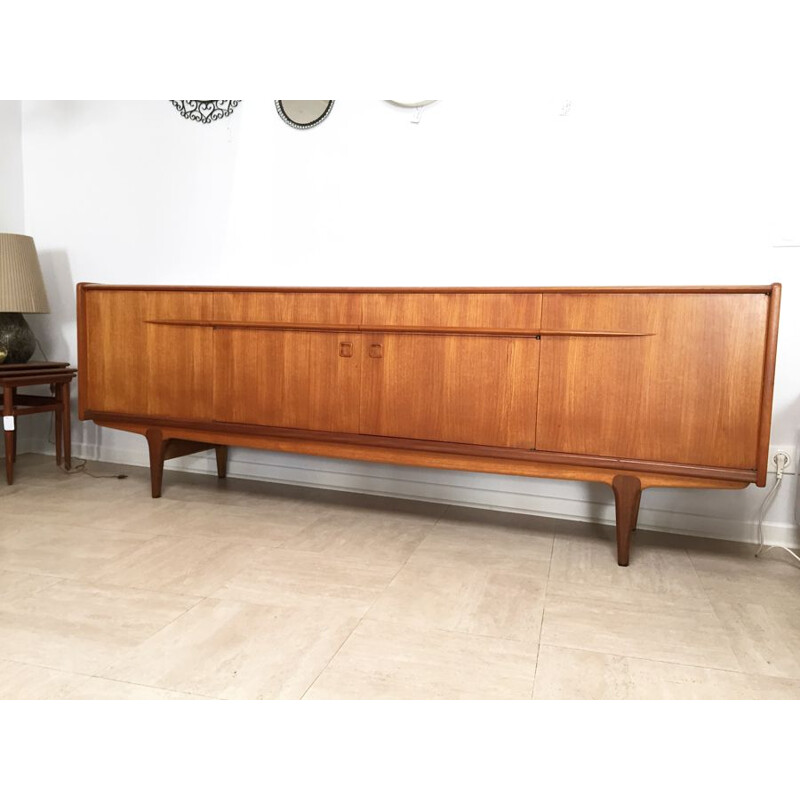 Vintage Scandinavian teak sideboard by Simat, 1960