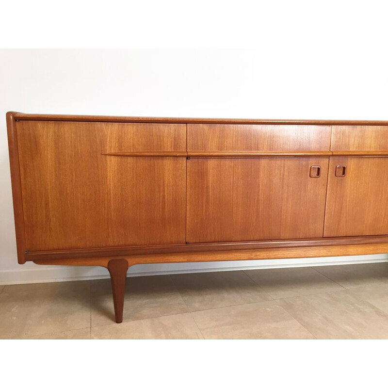 Vintage Scandinavian teak sideboard by Simat, 1960