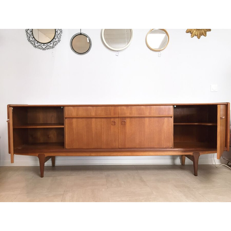 Enfilade scandinave vintage en teck by Simat, 1960