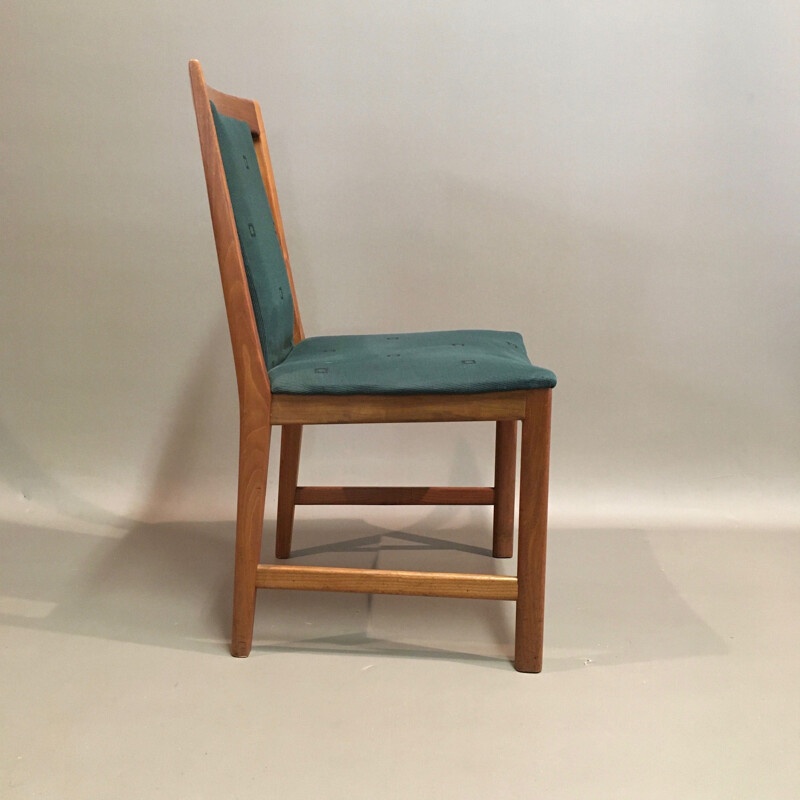 Set of 6 vintage chairs by Karl Erik Ekselius 1950