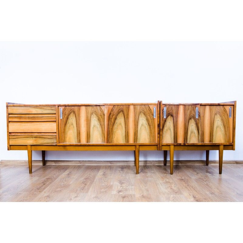 Set of 2 Vintage Sideboards by Bytomskie Furniture Factories, 1960