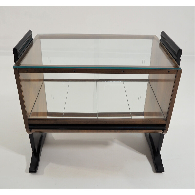 Vintage Art Deco Bar Trolley by Jindrich Halabala for UP-Zavody, 1930s