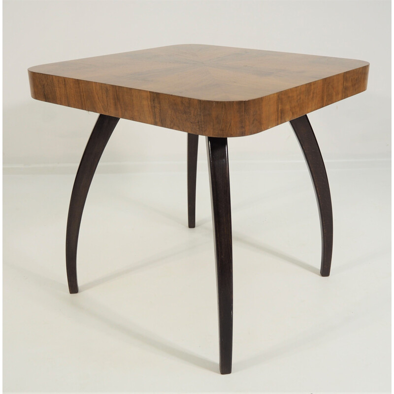 Table basse vintage H259 de Jindrich Halabala, 1930