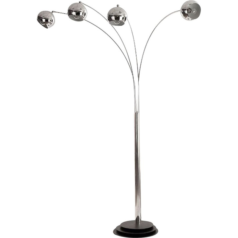 Vintage floor lamp "Lily of the valley" by Gioffredo Reggiani