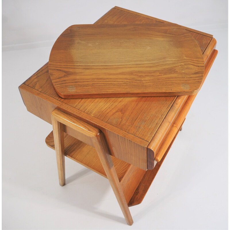 Vintage Krkonošský TV table, 1961